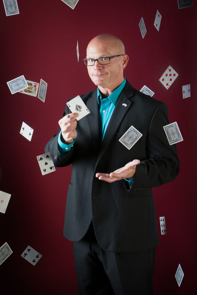 Magician Geoff Williams