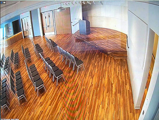 Plymouth Room at Plymouth Community Center Stage